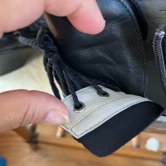 Alegria Black Ankle Booties with Quilted Design - Picture 12 of 13